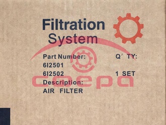 Фильтр воздушный внутренний - 6I2502